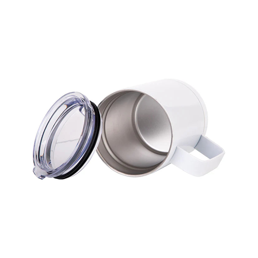 15oz pittie stainless steel mug with lid