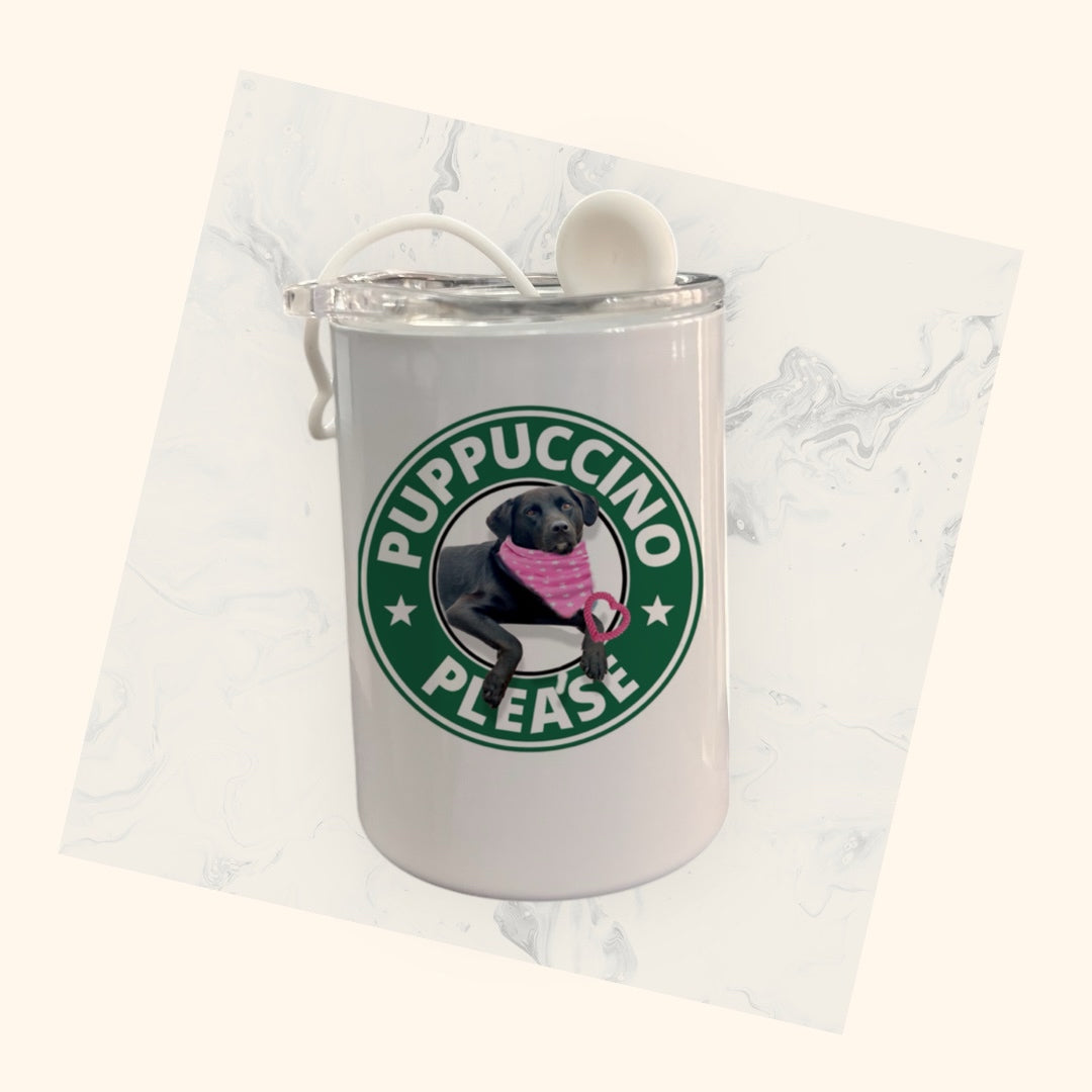 3oz Custom stainless insulated mini tumbler or pup cup keychain
