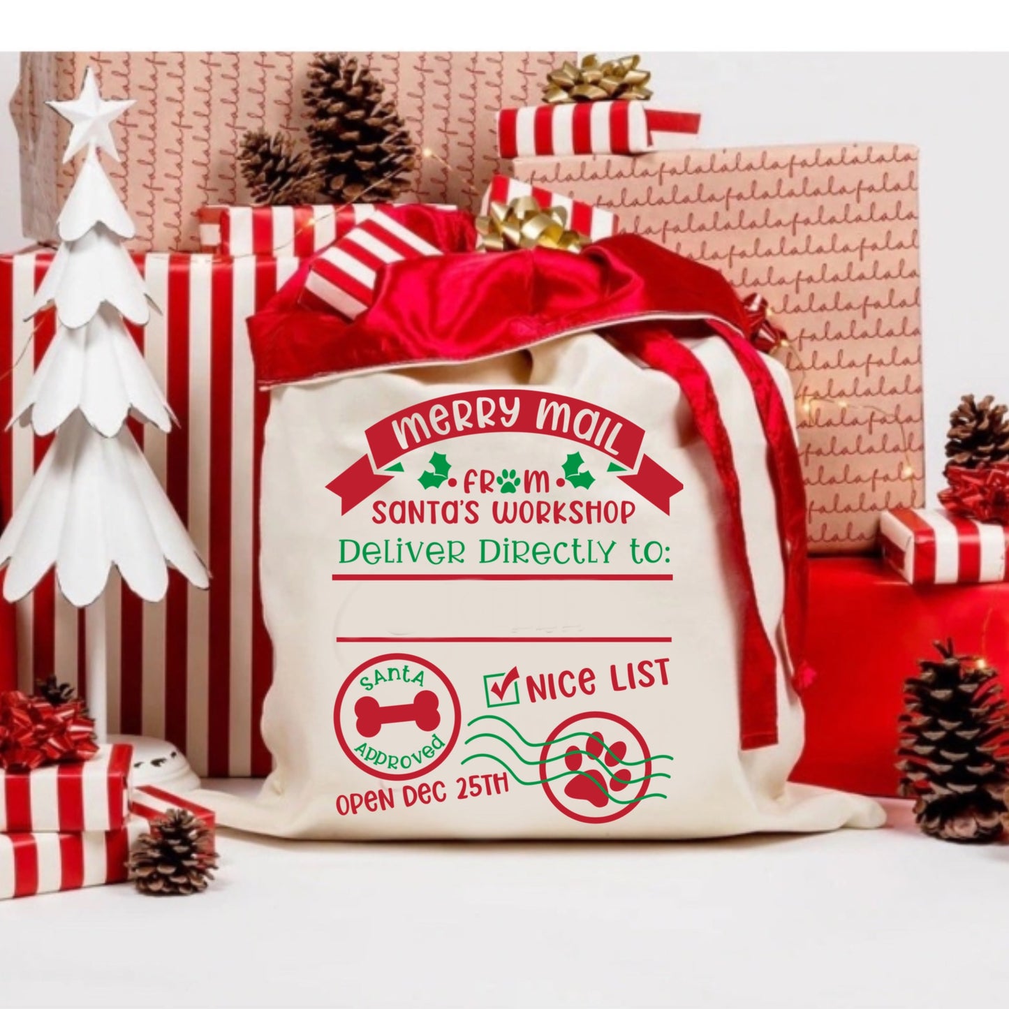 Custom Santa sack