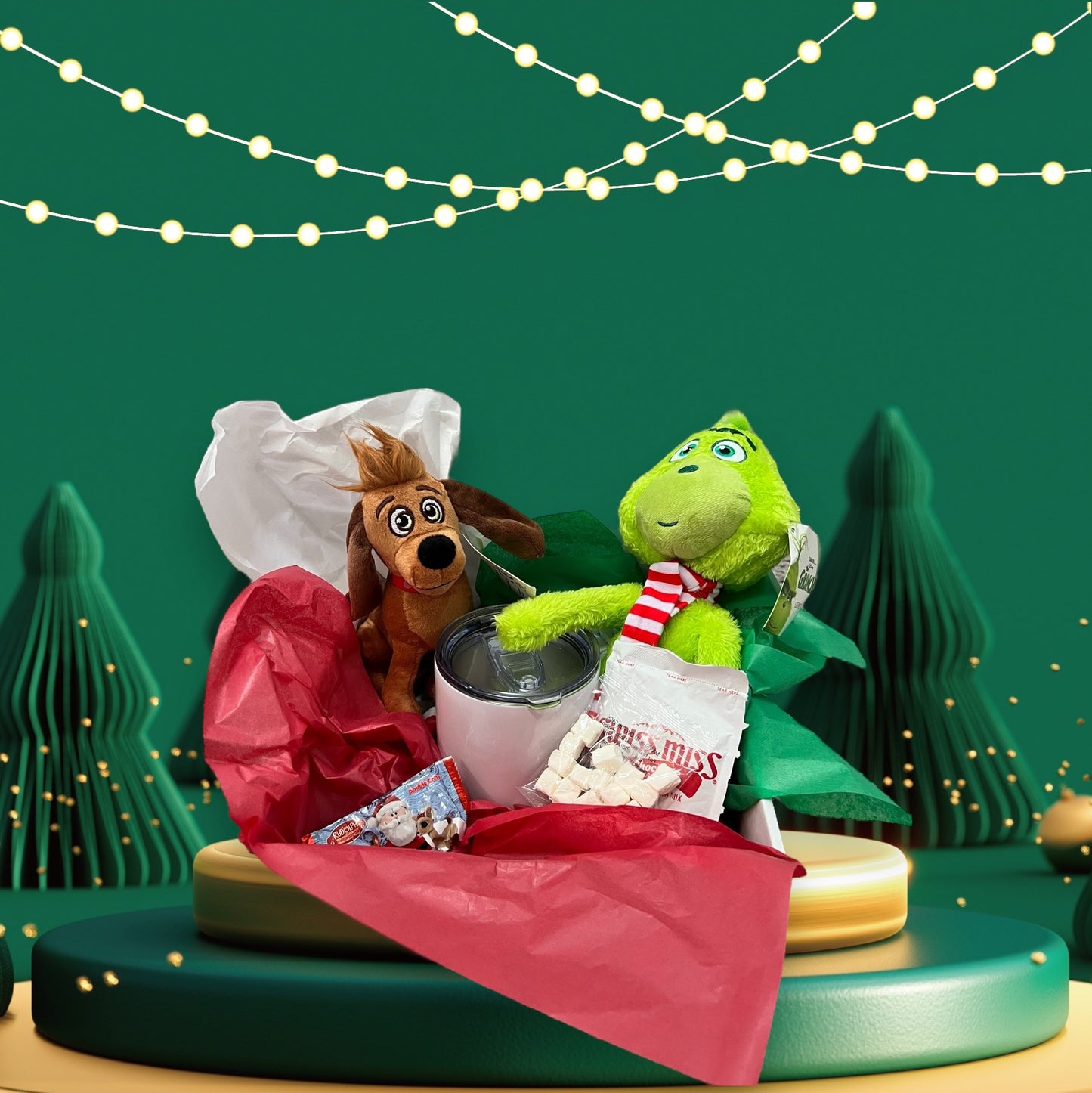 Grinch and Max gift box