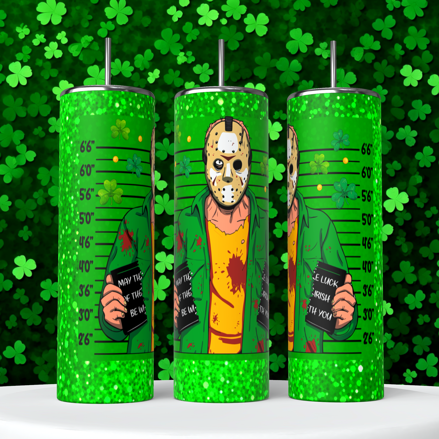Horror St Pattys 20oz tumblers