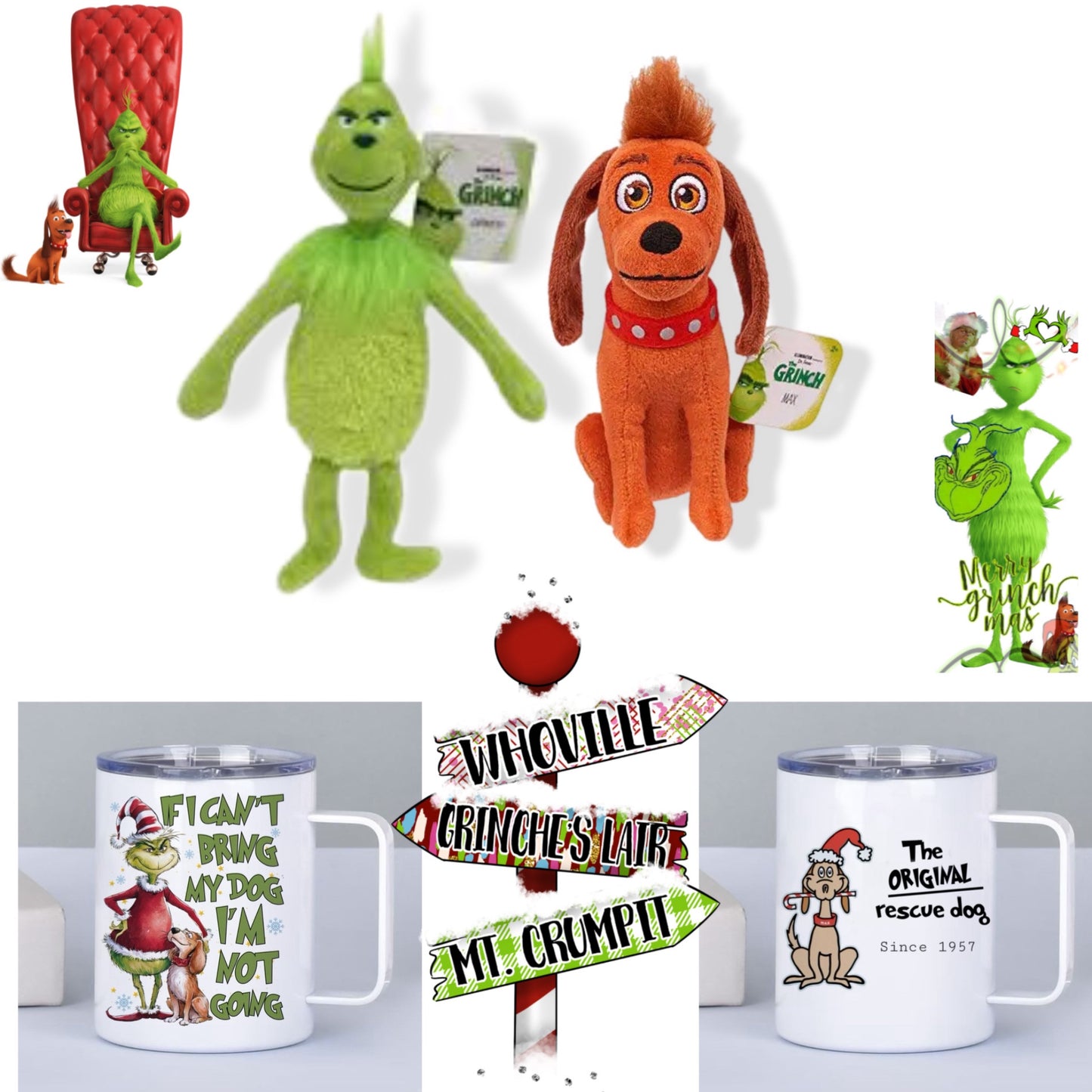 Grinch and Max gift box