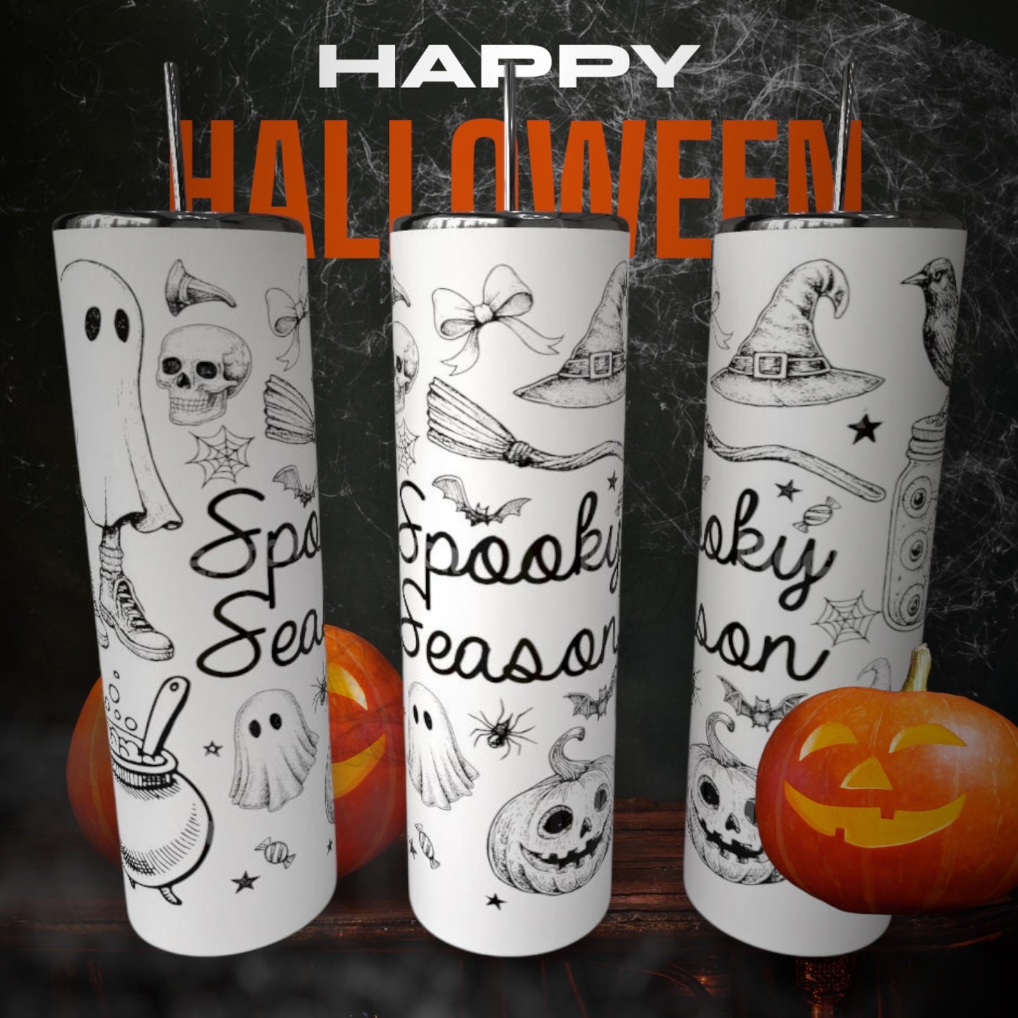 20oz vintage Halloween