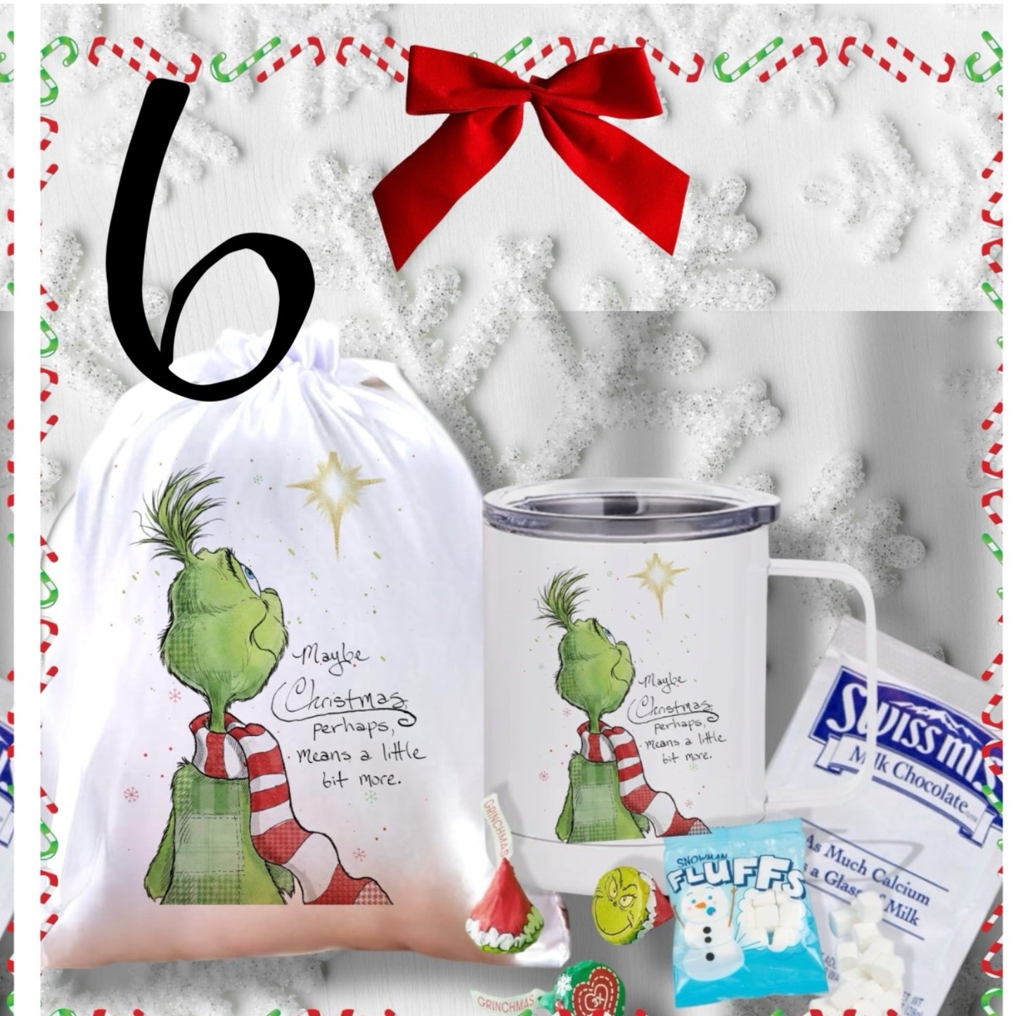 Grinch gift bag