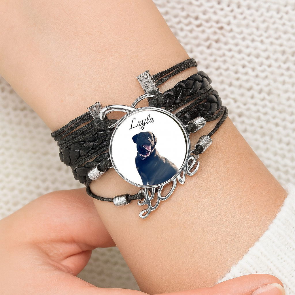 Leather bracelet