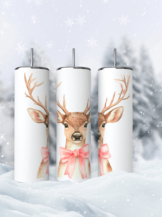 Cute deer tumbler