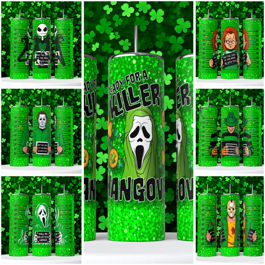 Horror St Pattys 20oz tumblers