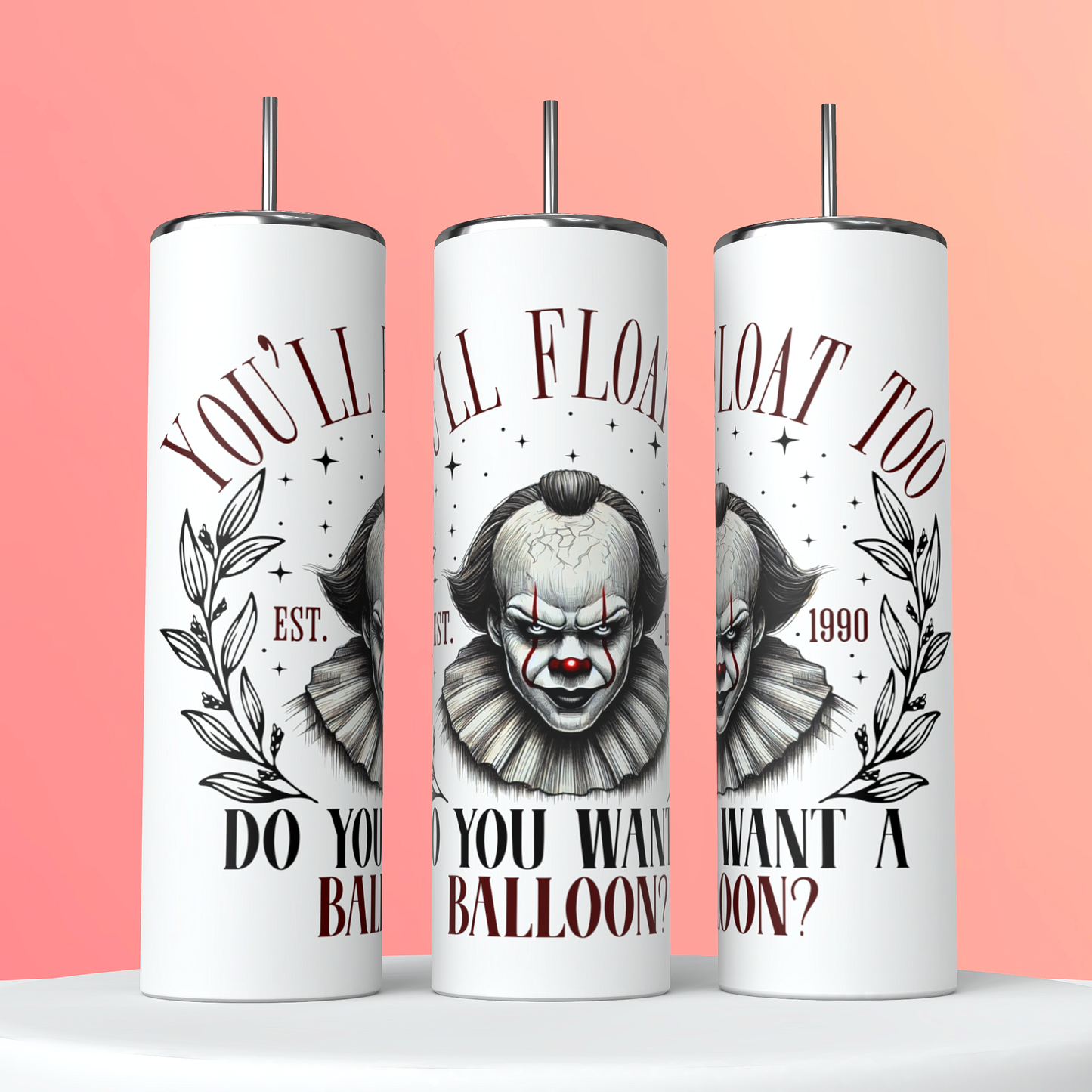 20oz  Halloween characters quotes