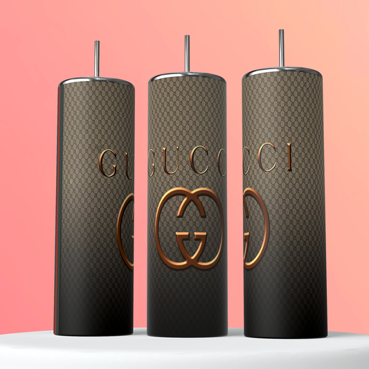 Gucci style 20oz stainless steel tumbler