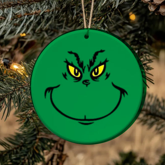 grinch or Yeti  ornament