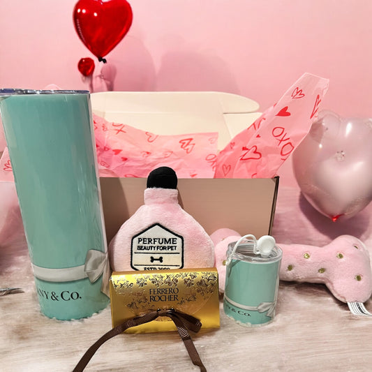 Tiffany (dupe) gift boxes for Dog mom & dog
