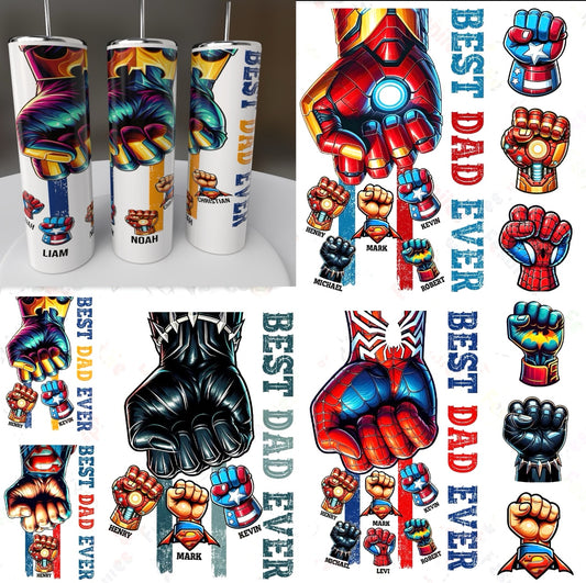 20oz Hero fist bump Father’s Day