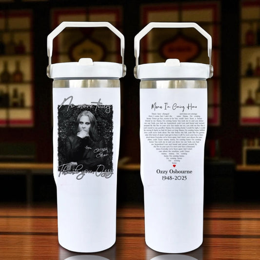 30oz tumbler - Ozzy tribute