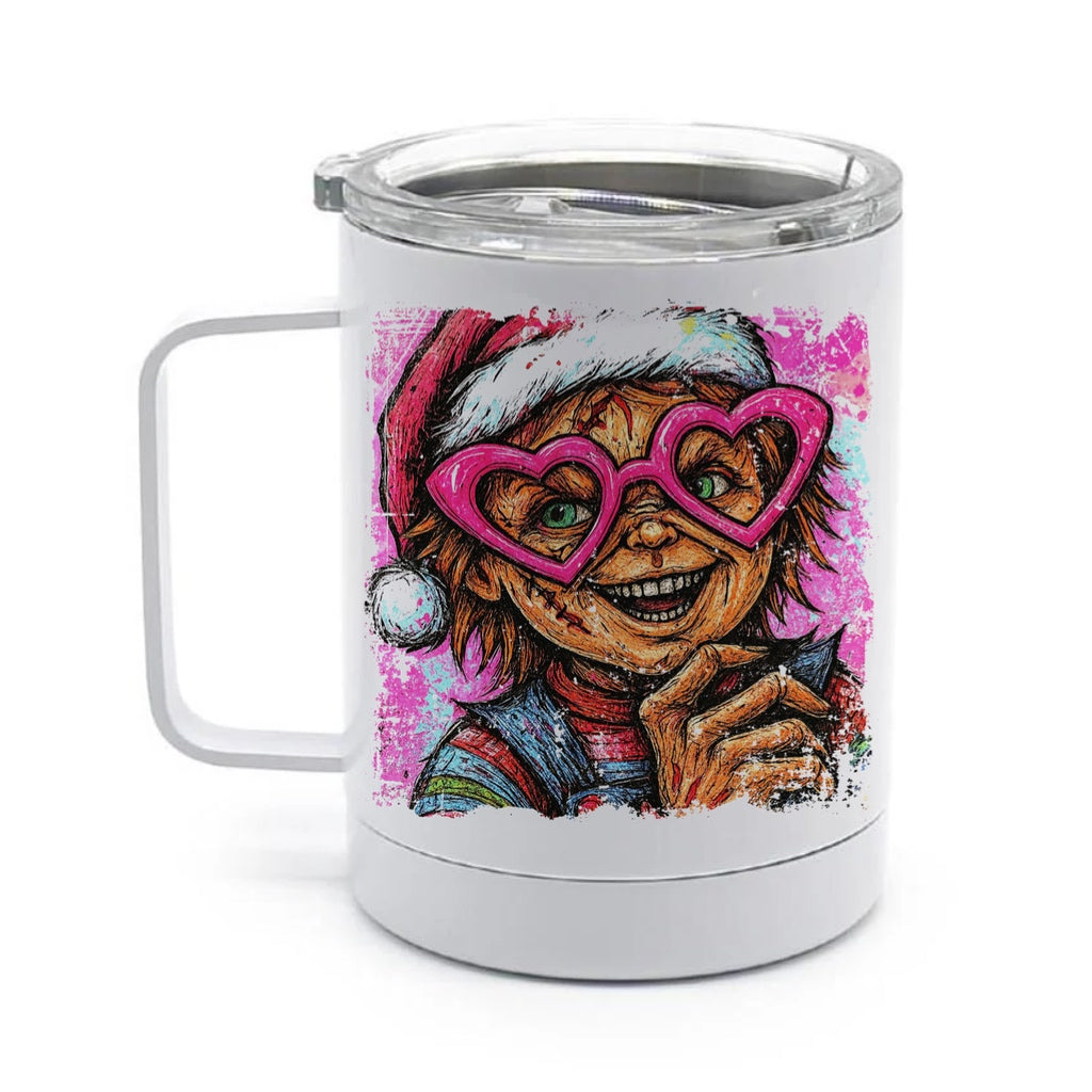 You pick character   15oz stainless steel mug with lid