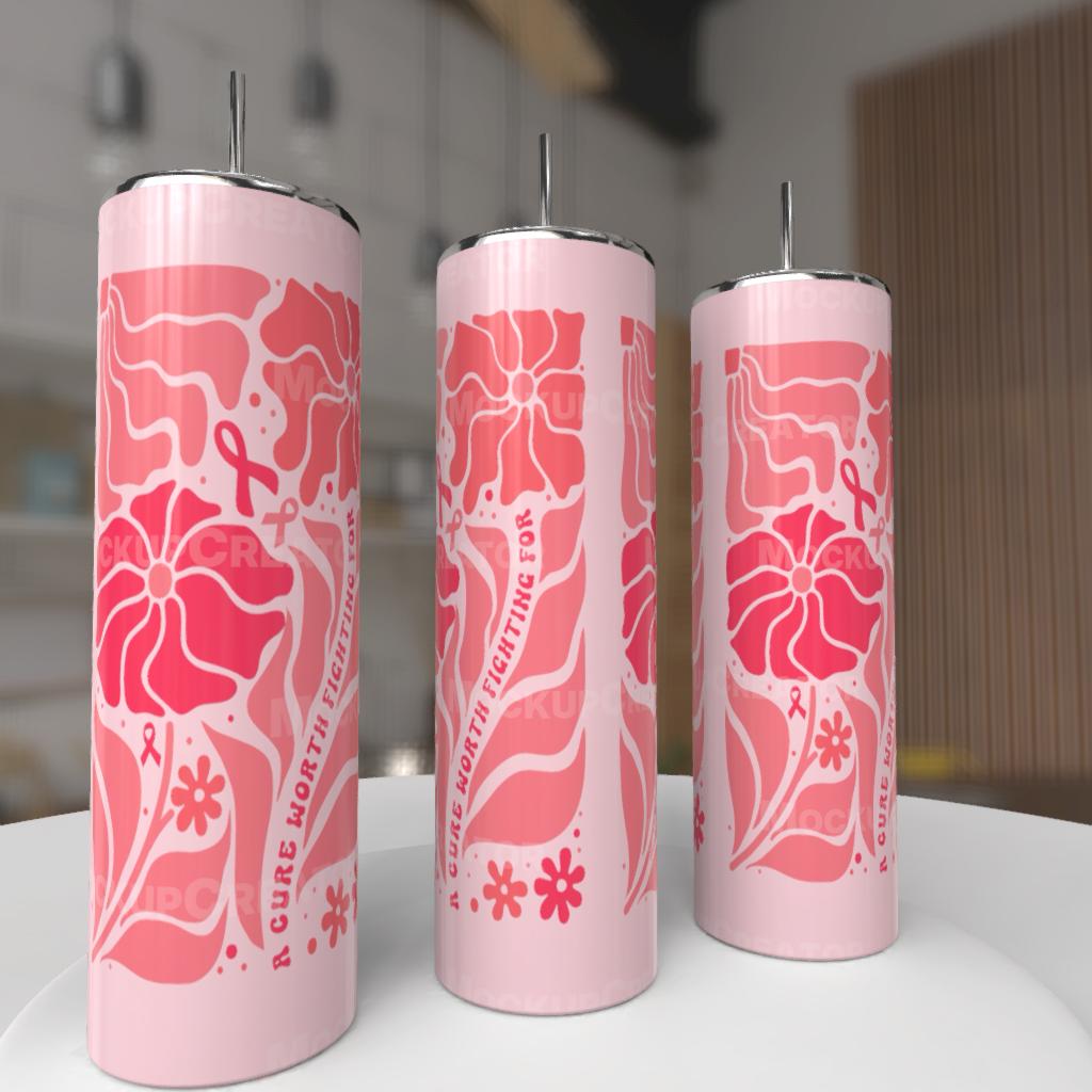 Breast cancer awareness 20oz- put style in notes
